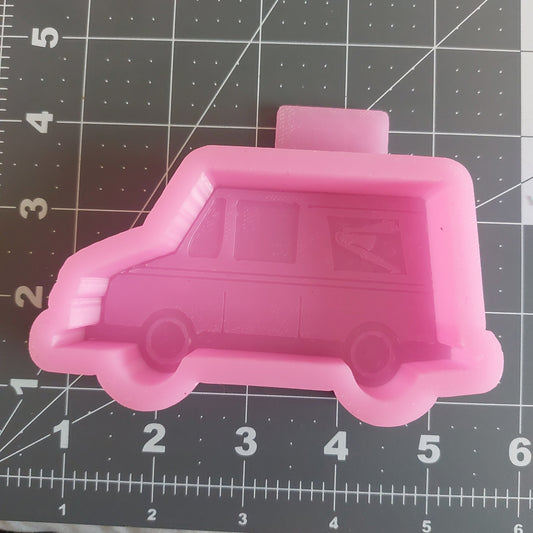 Mail Truck Silicone Mold (B12)
