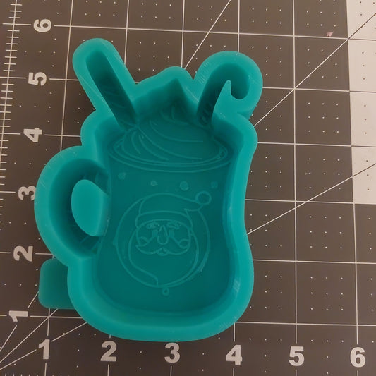 Santa Hot Coco Cup Mold (B26)