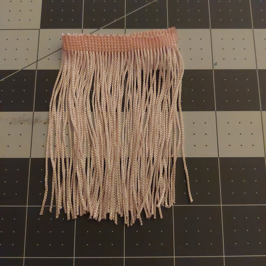 4" Light Pink Fringe
